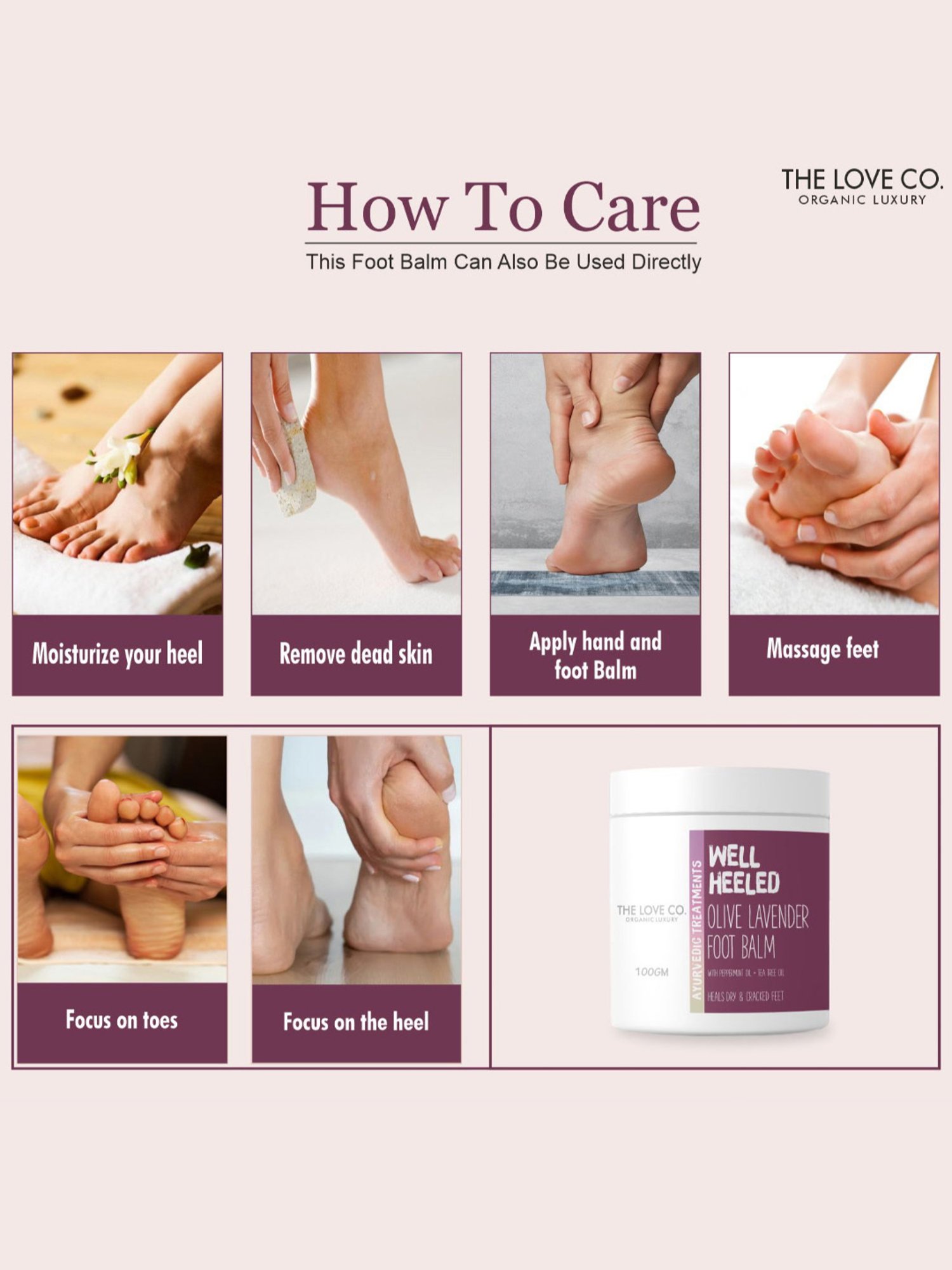 Shae Lavender Hand & Foot Scrub - 100 gm