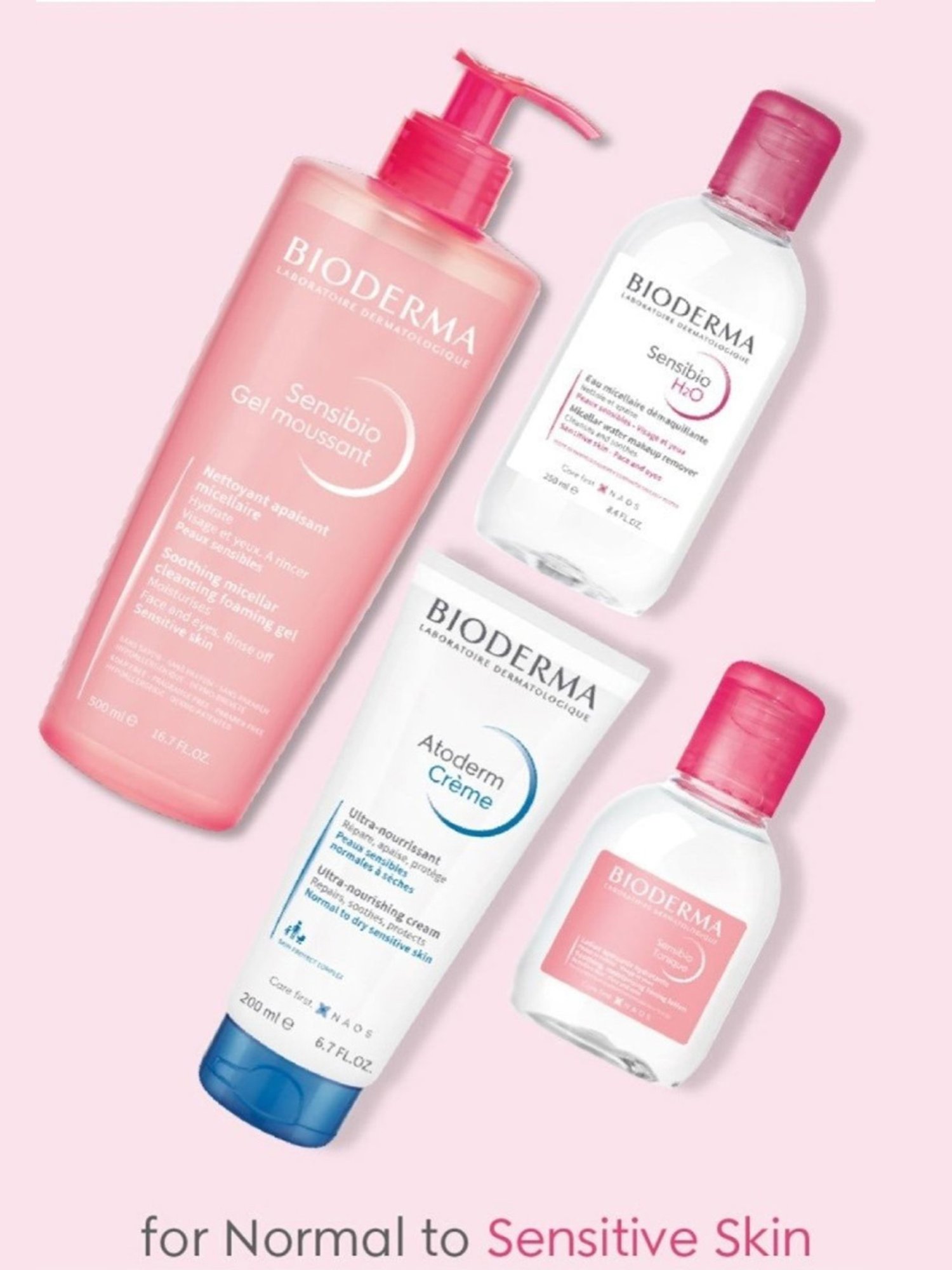 Bioderma Sensibio Gentle Soothing Micellar Cleansing Foaming Gel - 500 ml