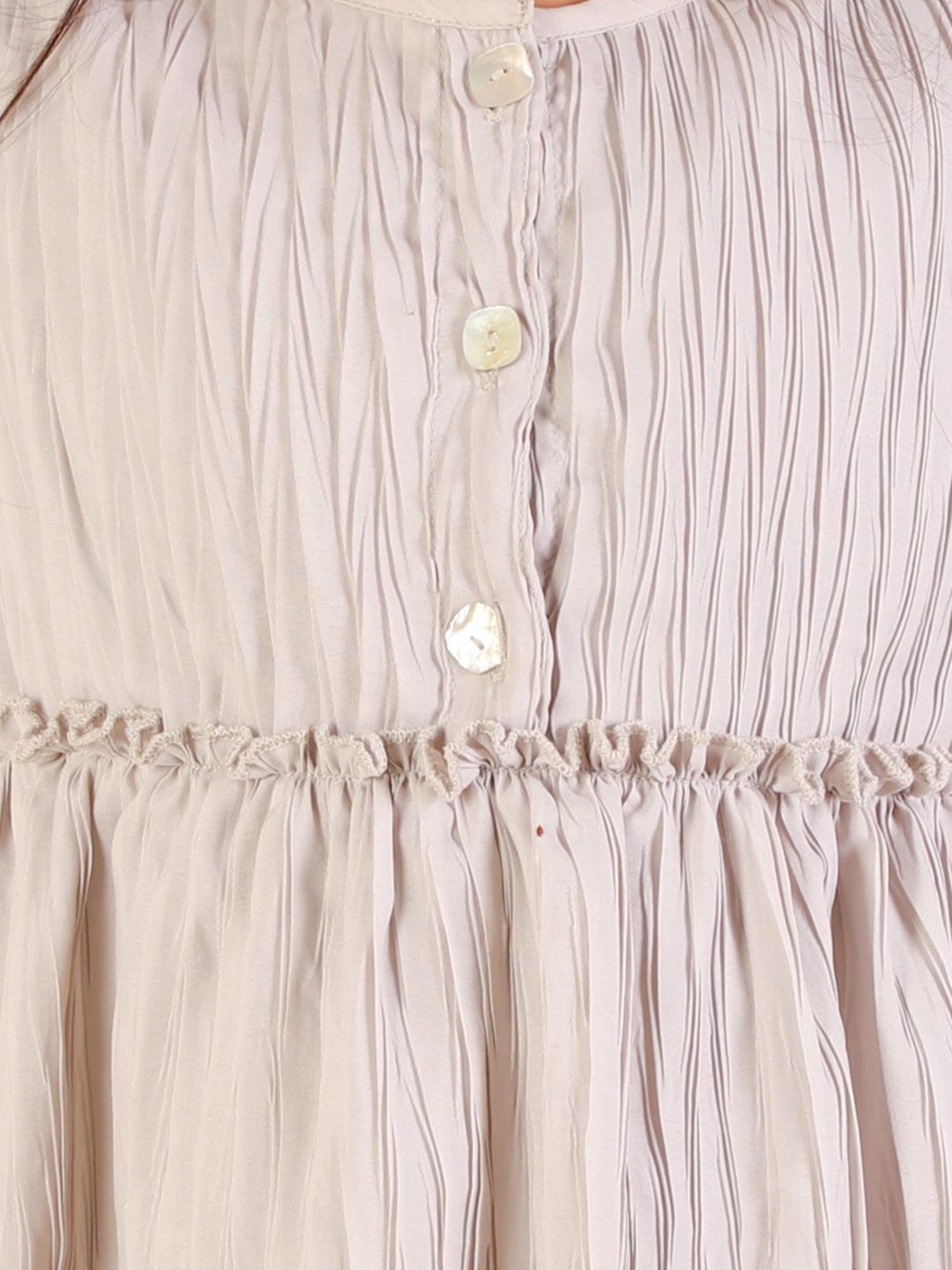 KidsDew Grey Regular Fit Dress