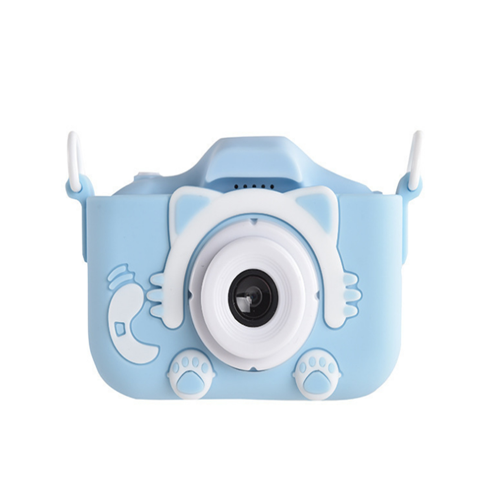 Kids Digital Camera 12.0MP Rechargeable Kids Camera with 2.0 Inch 1080P Ips Screen 32GB Memory Card Front and Rear Lens Child Camcorder Selfie Camera  Gift for Age 3-10 Kids