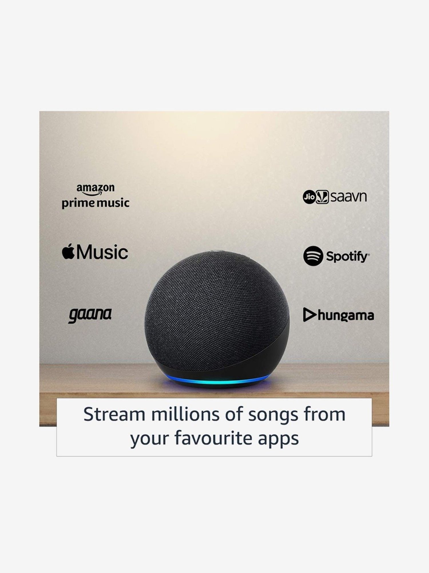 Amazon Echo Dot (4th Gen) Smart Speaker with Alexa & Bluetooth, Black