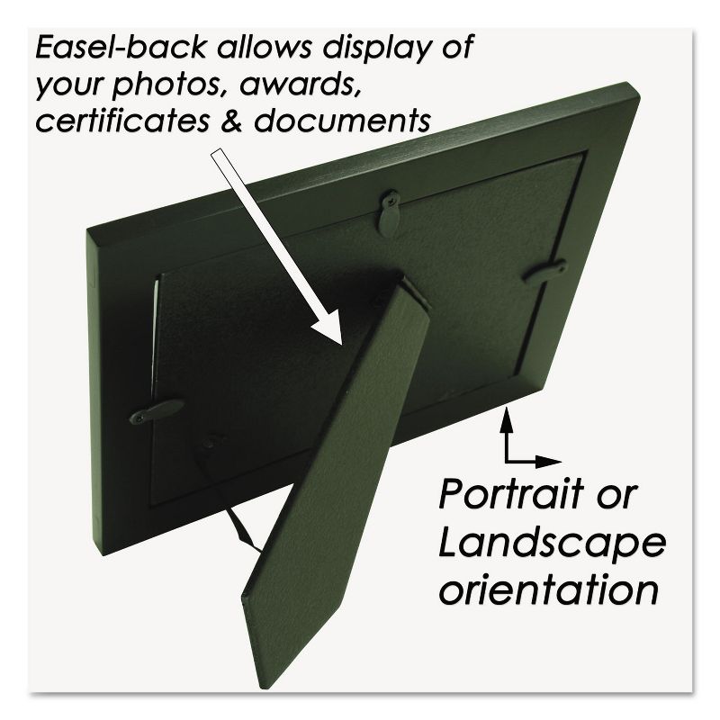 Nudell Bamboo Frame 5 x 7 Black 14157