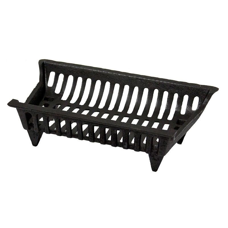 Pleasant Hearth 18" Cast Iron Grate Black