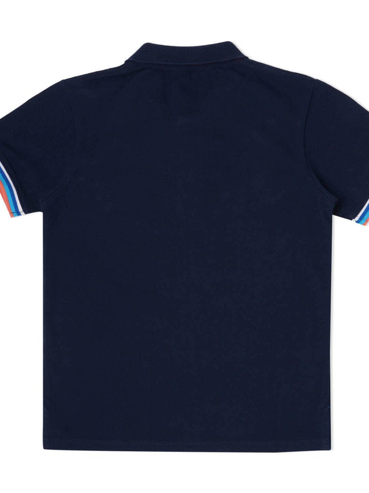 Pepe Jeans Kids Navy Solid Polo T-Shirt