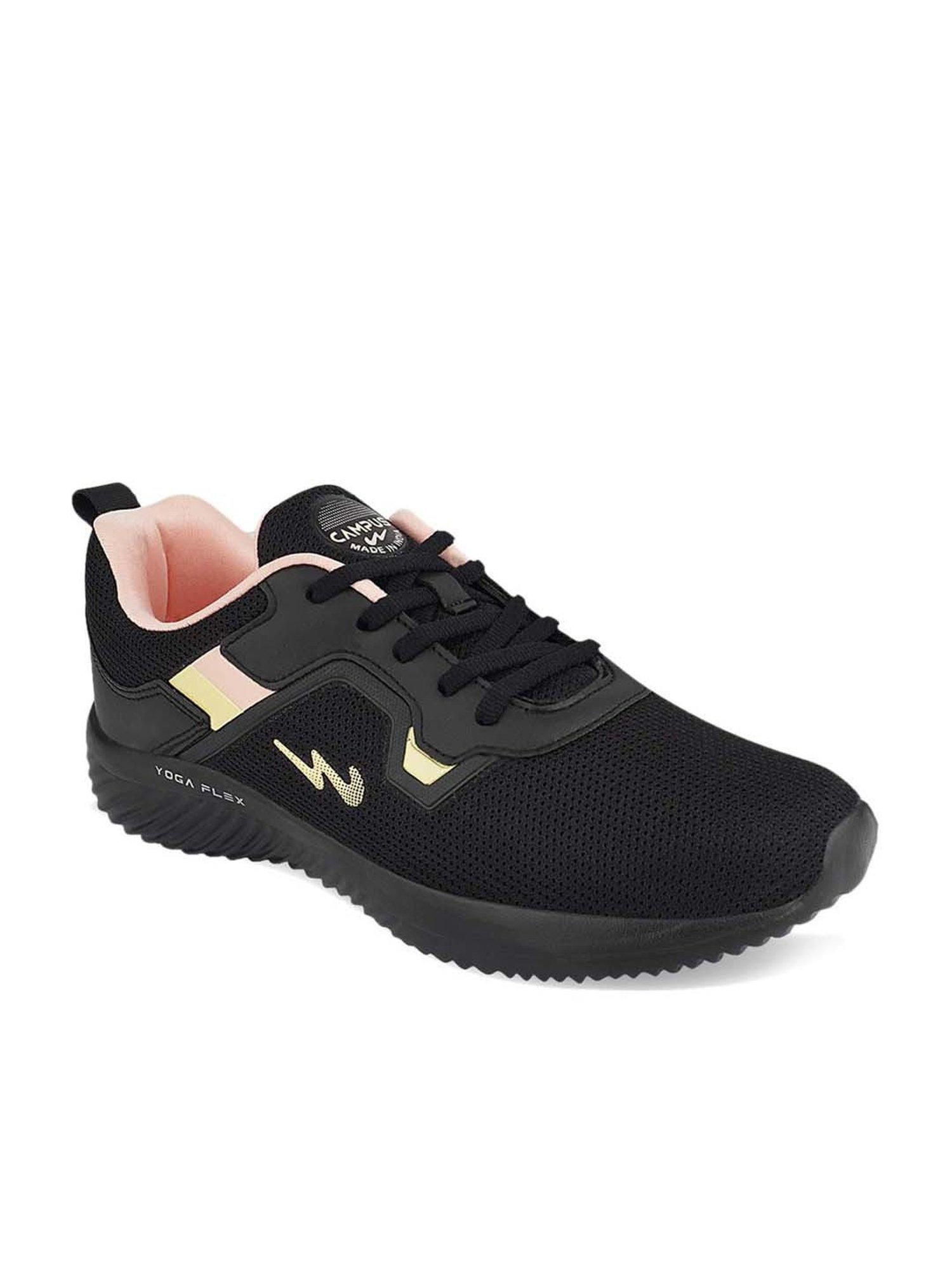 Campus Women's MANDY Black Running Shoes