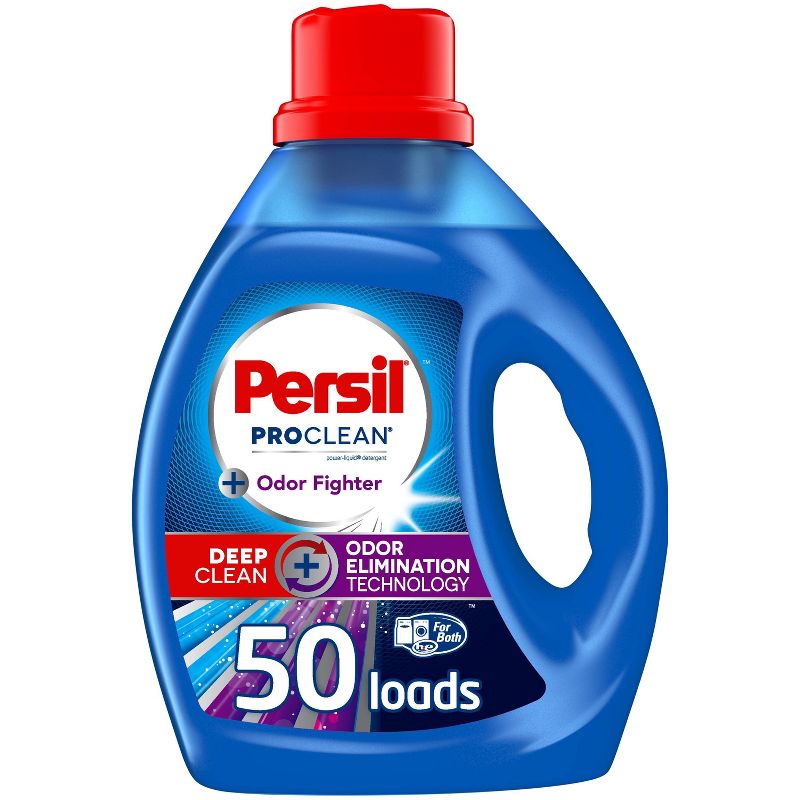 Persil 2in1 Odor Fighter Liquid Laundry Detergent - 100oz
