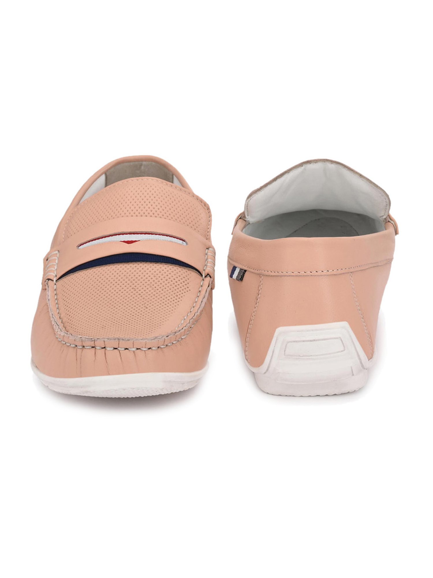 Hitz Men's Pink Casual Loafers