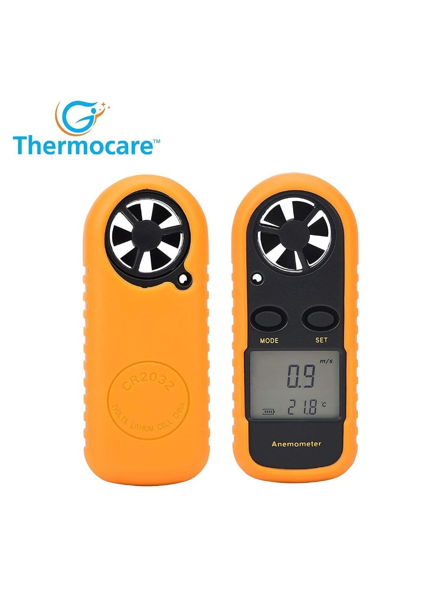 Thermocare Wind Speed Meter (Black)