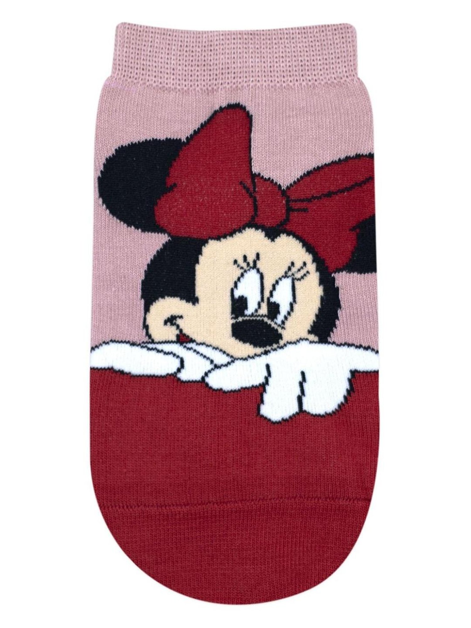 BALENZIA Red & Pink Cartoon Socks (Pack of 2)