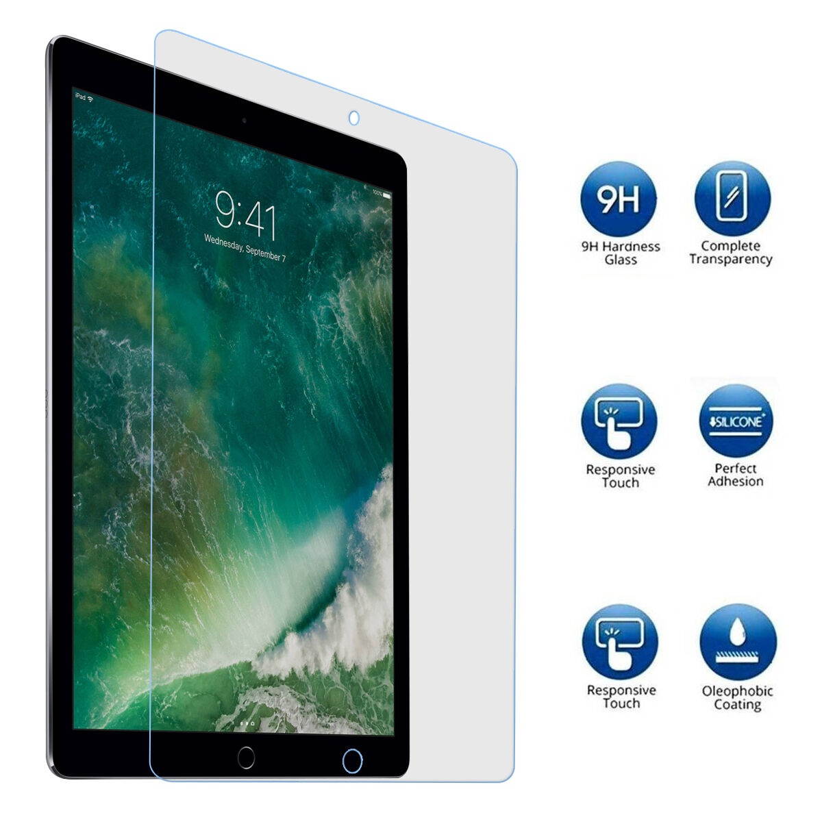 For Apple iPad Mini 4/iPad Mini 5 Gen Premium Tempered Glass Screen Protectors