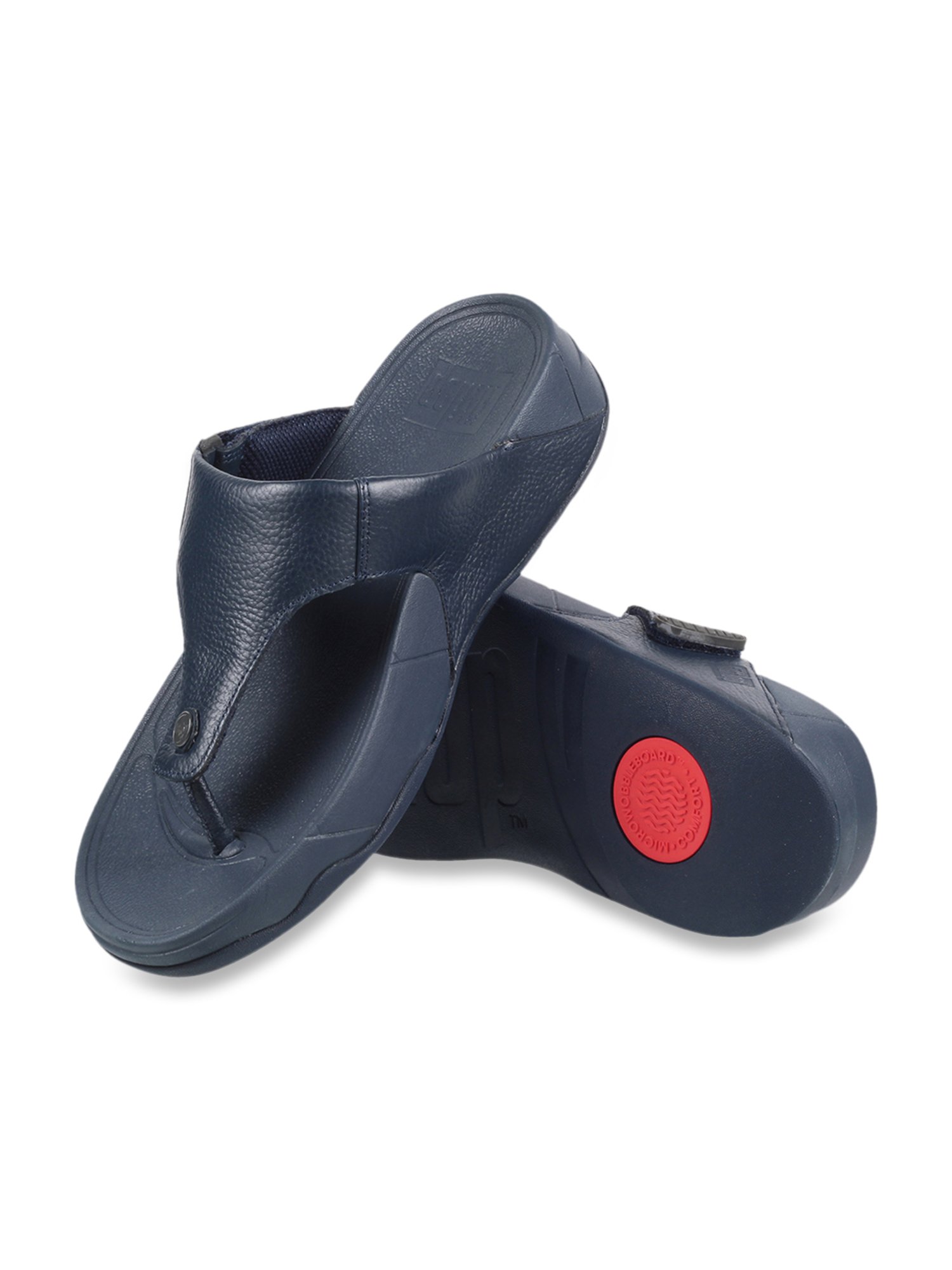 FitFlop Men's Blue Thong Sandals