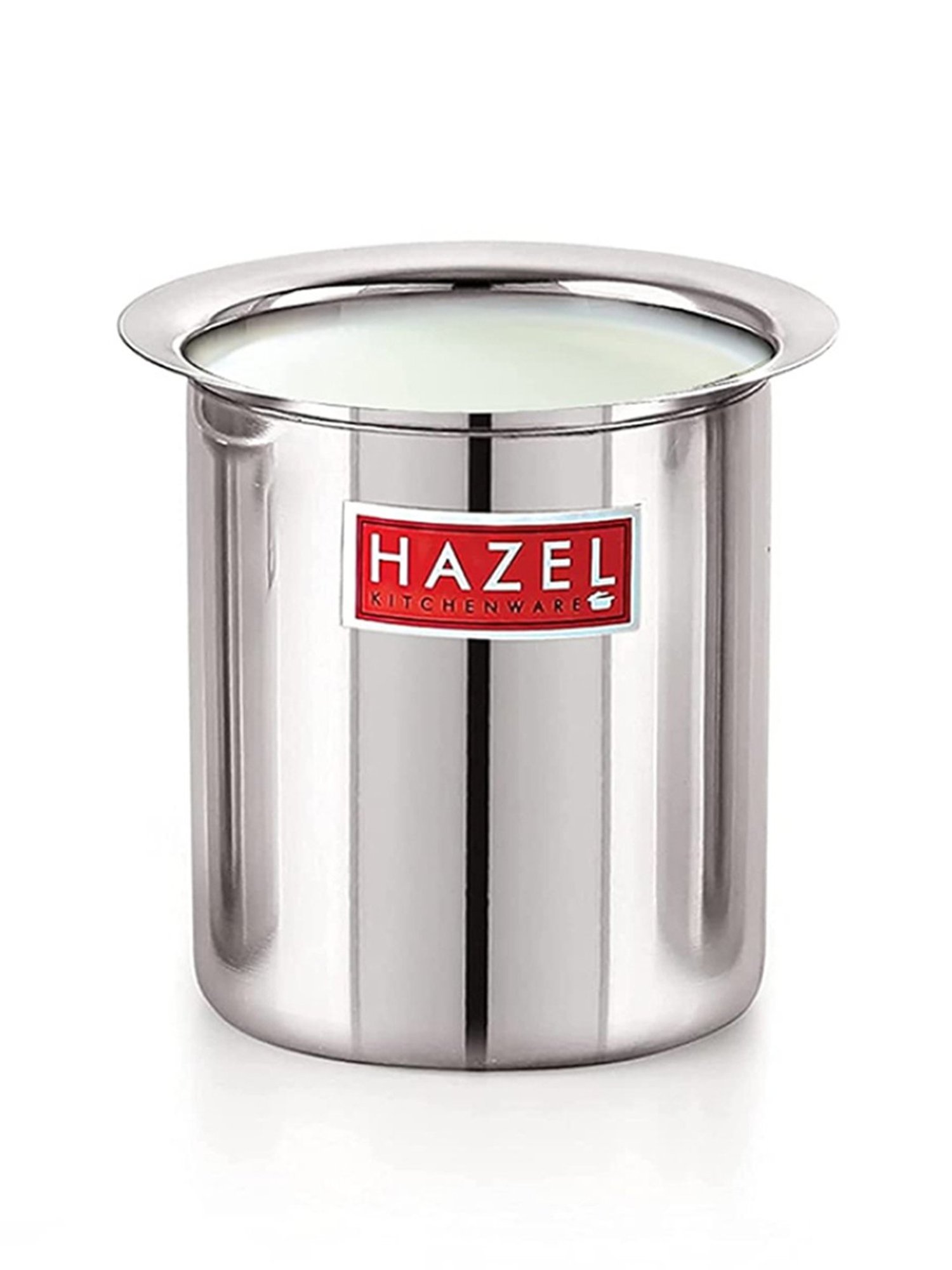 HAZEL Silver Stainless Steel Milk Boiler Container (3500 ML)