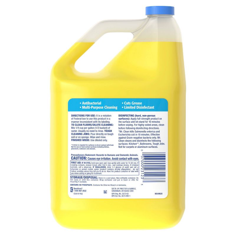 Mr. Clean Antibacterial Multi-Surface Cleaner - Summer Citrus - 128 fl oz