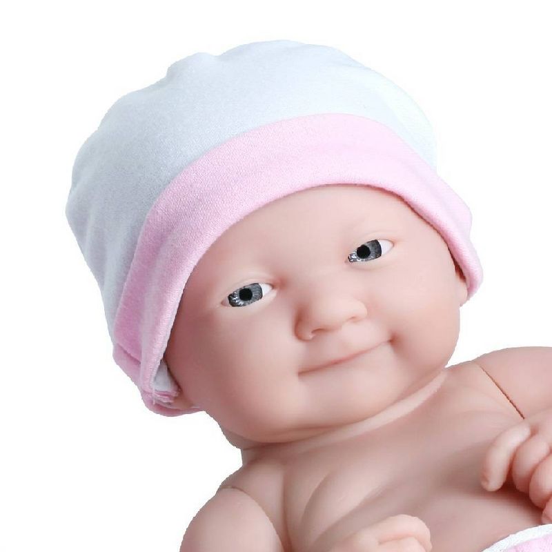 JC Toys La Newborn 14" Baby Doll 8pc - Pink