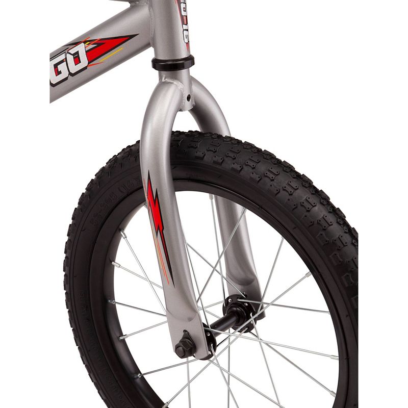 Pacific 16" Logo Kids' Bike - Red/Gray