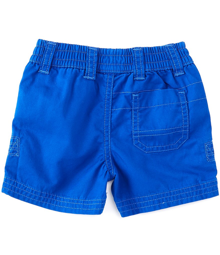 Edgehill Collection Baby Boys 3-24 Months Flat Front Linen Shorts