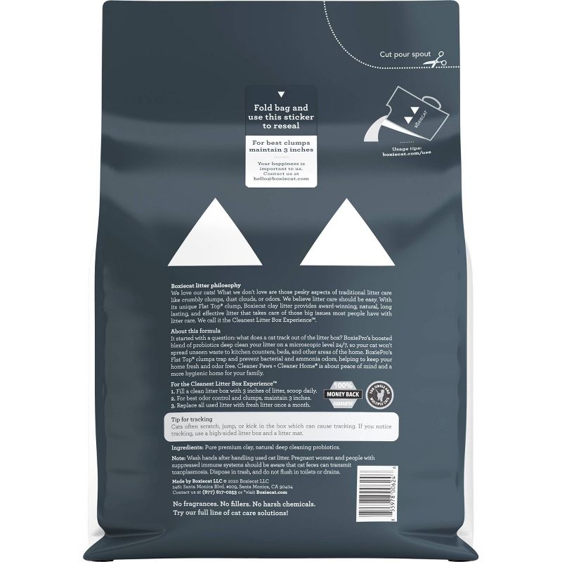 Boxiecat Deep Clean Scent-Free Probiotic Clumping Litter