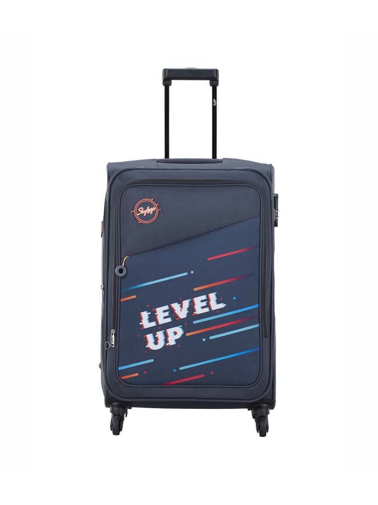 Skybags Navy Medium Soft Cabin Trolley - 43 cm