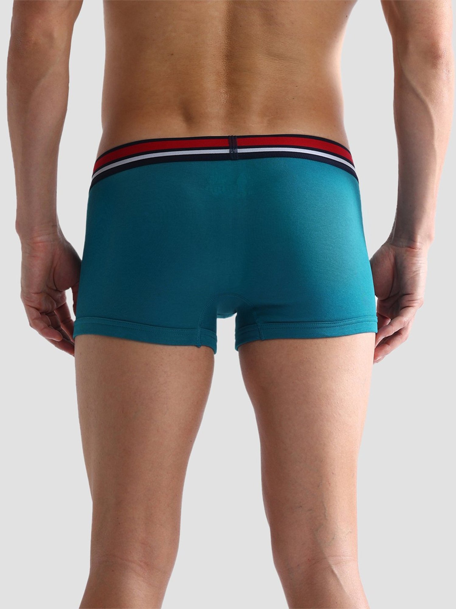 U.S. Polo Assn. Multicolor Regular Fit Trunks - Pack of 3