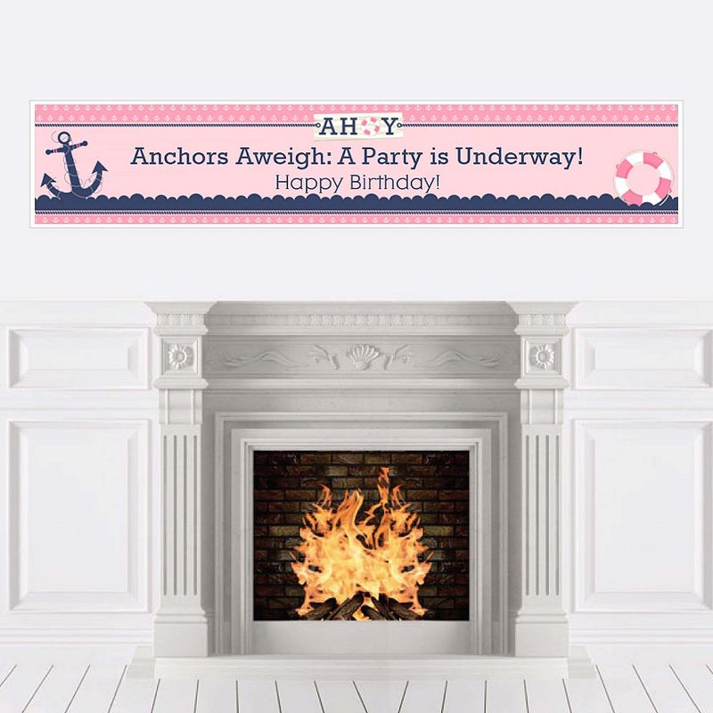 Big Dot of Happiness Two Much Fun - Boy - 2nd Happy Birthday Decorations Party Banner