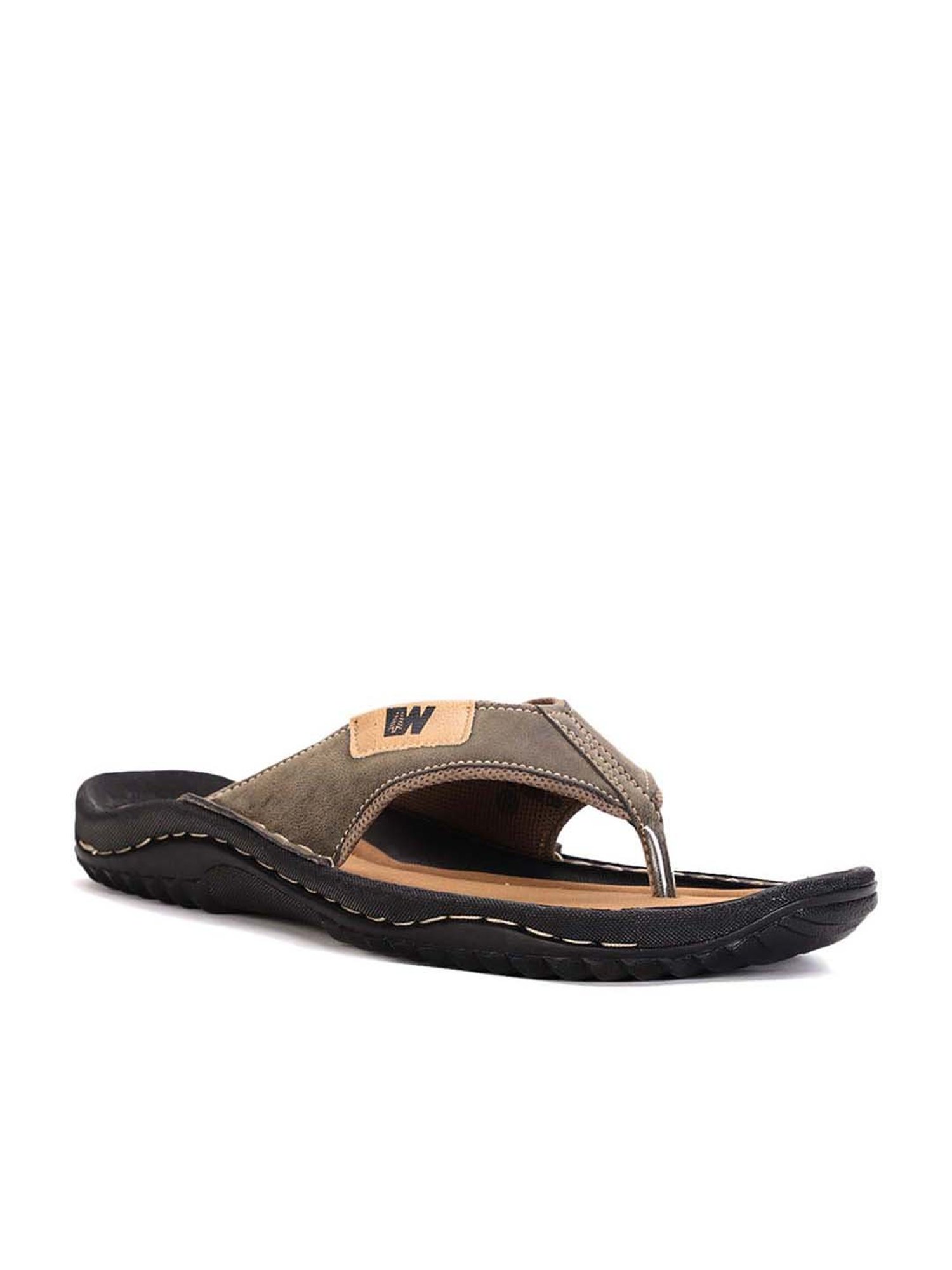 Weinbrenner by Bata Men's Brown Thong Sandals