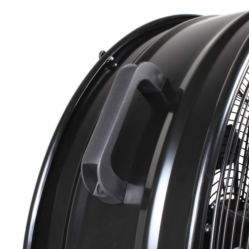 O2COOL Rechargeable Deluxe Necklace Fan with USB Cord Gray