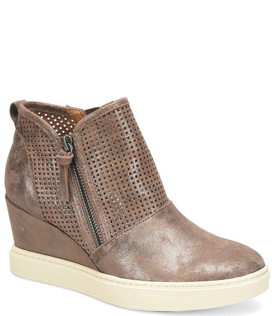 Dansko Shanda Waterproof Leather Wedge Slip Ons