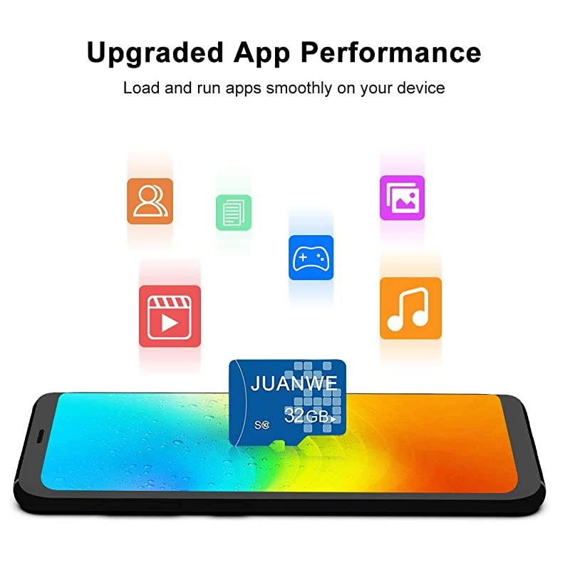 5 Pack 32GB Micro SD Card Memory Card 32GB C10 TF Card HighSpeed Card for SmartphoneBluetooth SpeakerTabletPCCamera 5 Pack