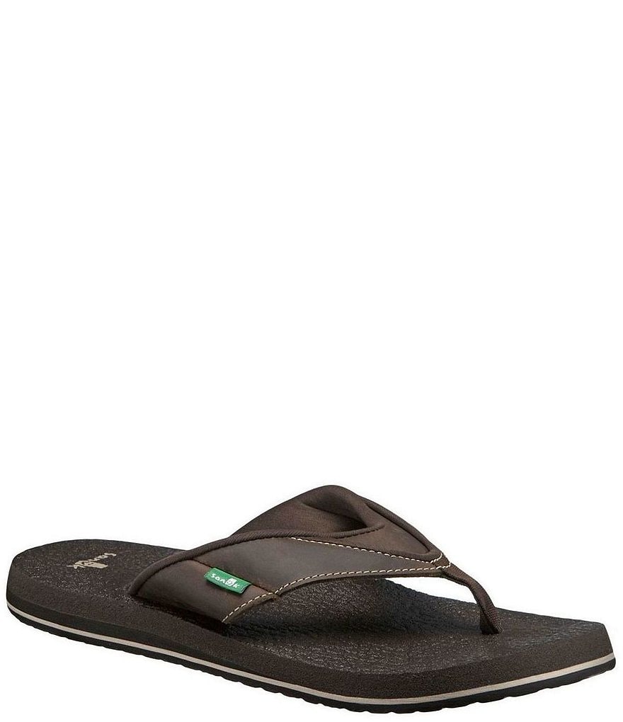 Sanuk Men's Beer Cozy Primo Thong Sandals