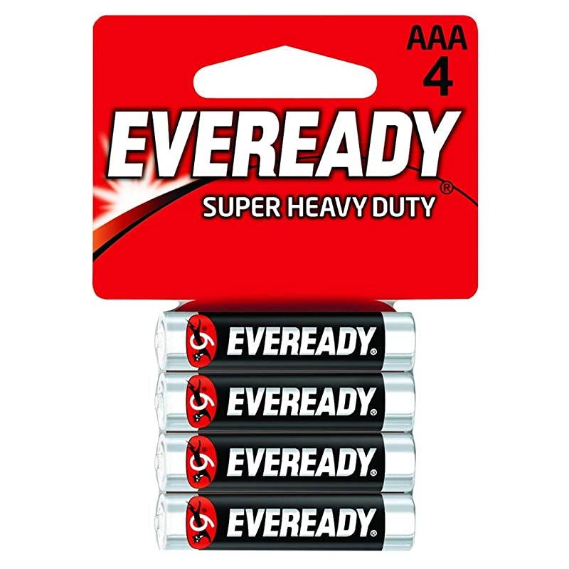 C2 AAA Batteries Super Heavy Duty Carbon Zinc Carded 168Pack of 4AAA= 672 Batteries
