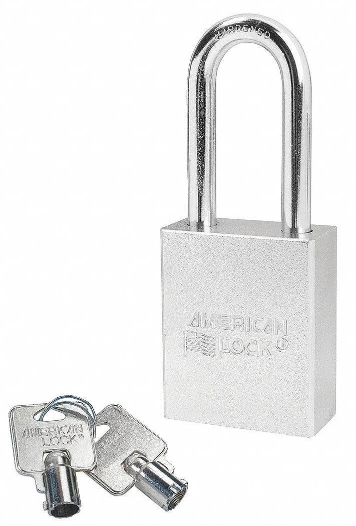 Rekeyable Padlock, H 2 In, KA
