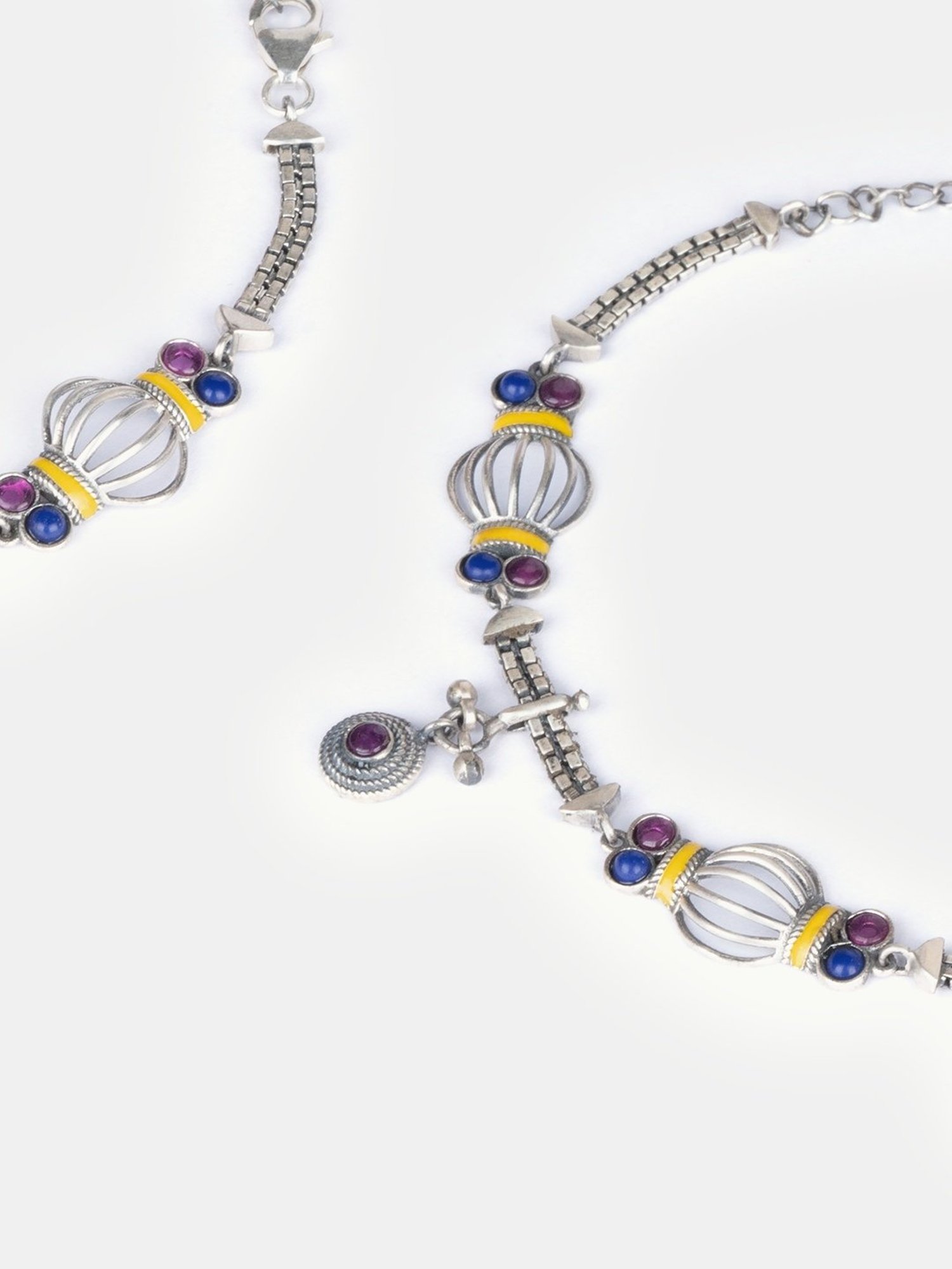 Silberry 92.5 Sterling Silver Isabelle Anklet