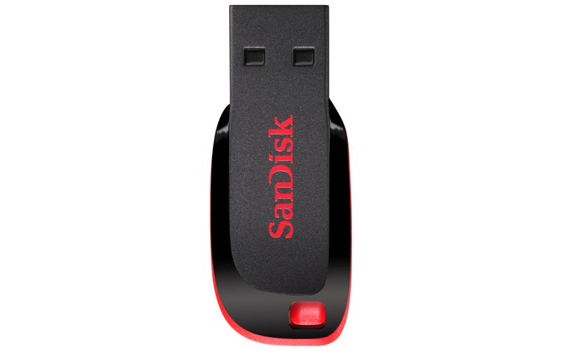 SanDisk 16GB Cruzer Blade SDCZ50-016G-B35 USB 2.0 Flash Drive - 16 GB - USB 2.0