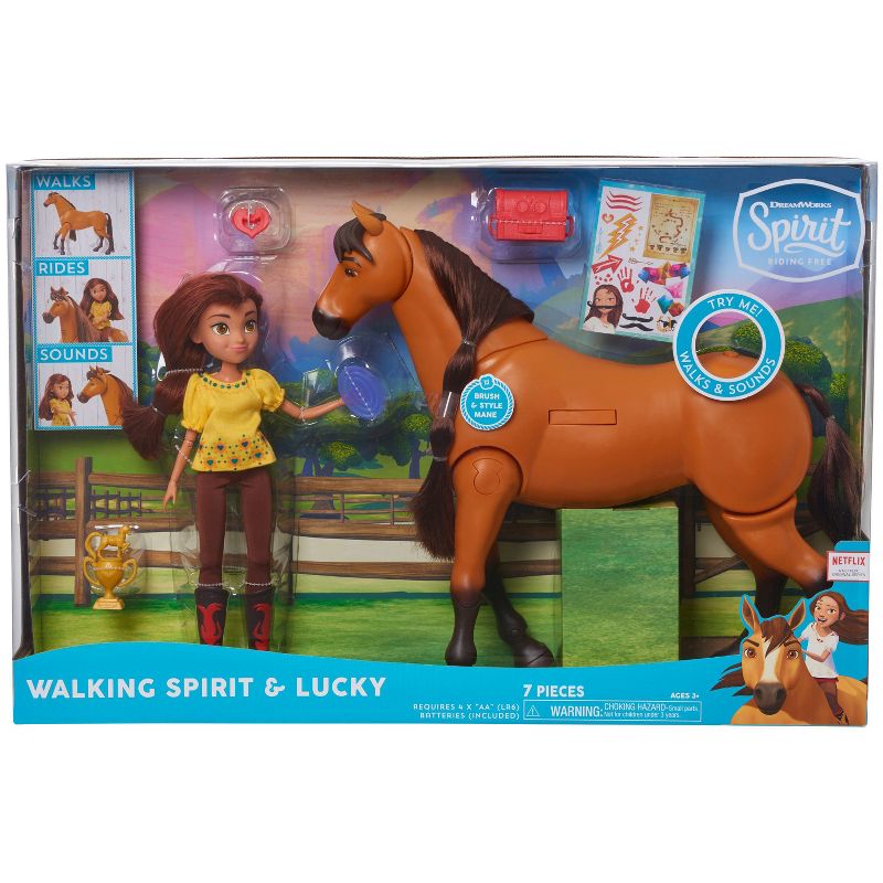 Spirit Riding Free Deluxe Walking Spirit with Lucky