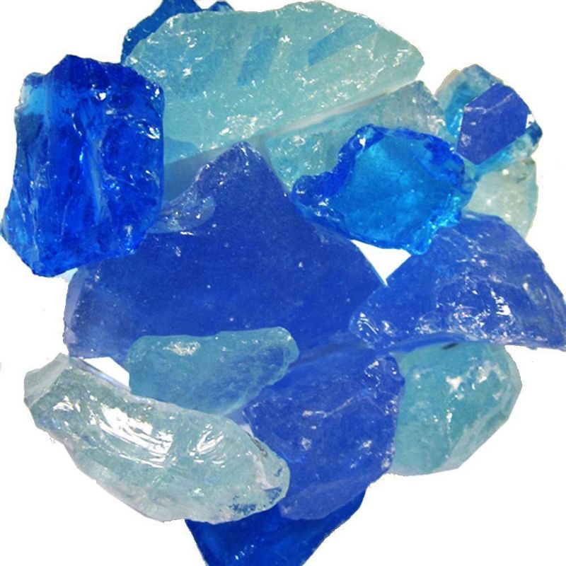 American Fireglass 10 LB Bag 1/2 Inch Reflective Fireplace & Firepit Fire Glass, Copper