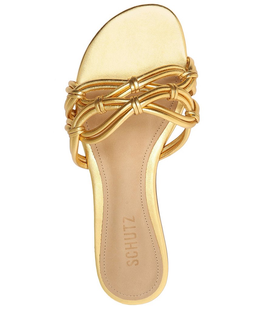 Schutz Soffy Flat Slide Sandals