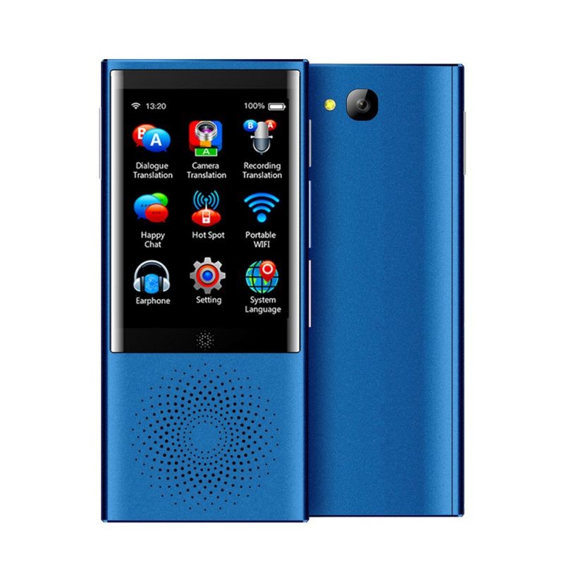boeleo W1 Portable AI Translator Device with 2.8 Inch HD Touchscreen 4G/WiFi/Hotspot/Offline Support 77 Languages Two Way Real Time Voice Translation for Learning Travel Shopping Business