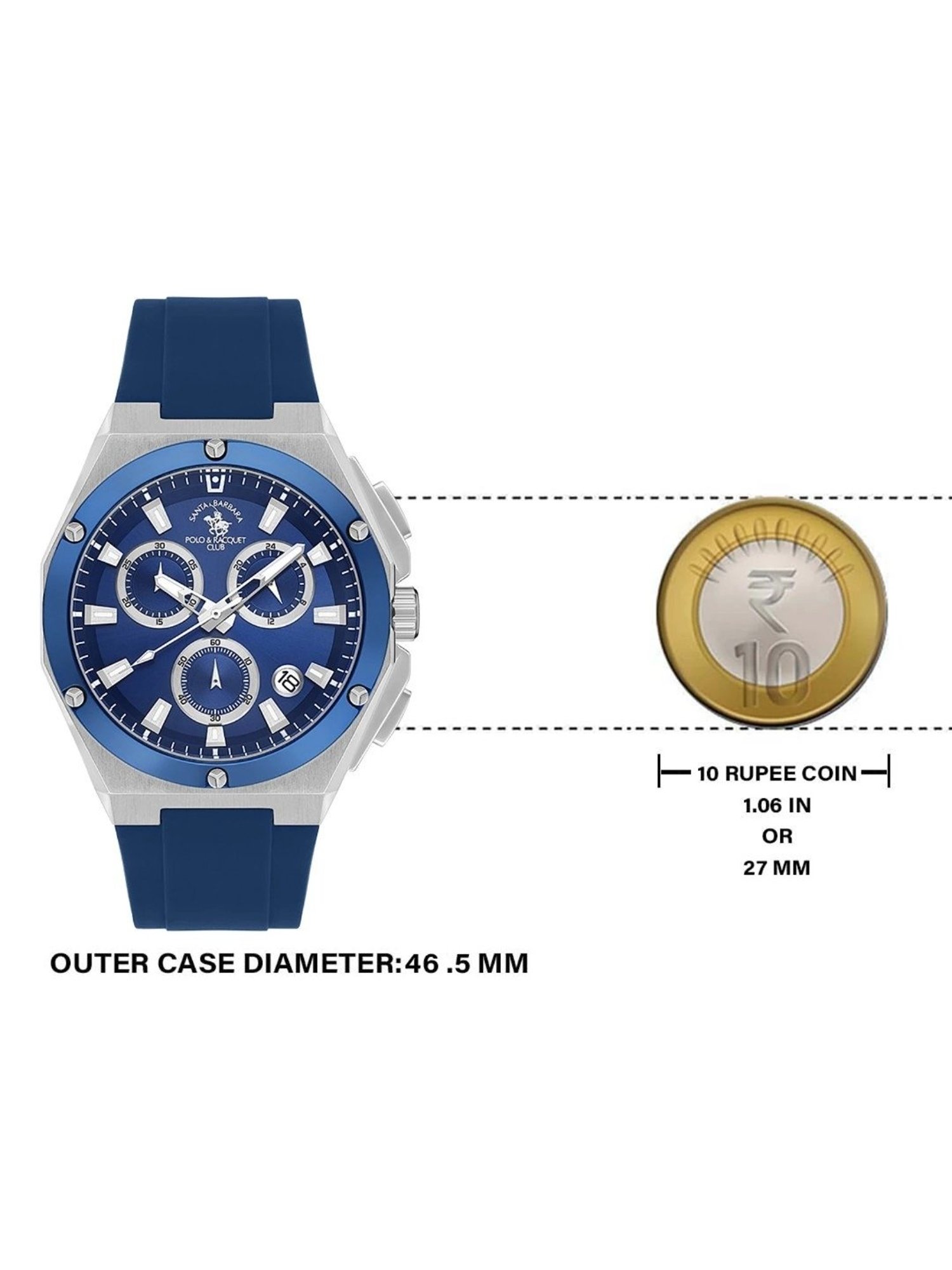 Santa Barbara Polo & Racquet Club SB.1.10578-2 Analog Watch for Men