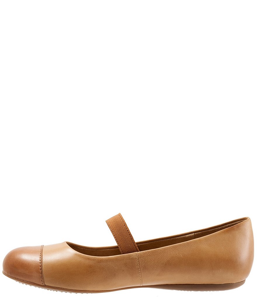 SoftWalk Napa Patent Cap Toe Mary Jane Flats