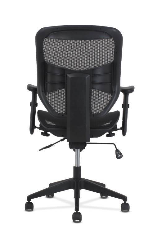 HON Prominent High-Back Task Chair Tilt Seat Slide Adjustable Arms Black Mesh
