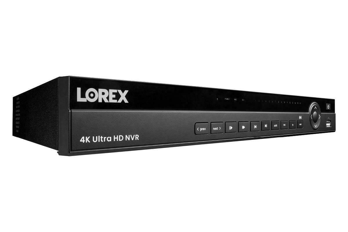 Lorex N882A63B 16 Channel 3TB IP 4K Ultra HD NVR, Audio