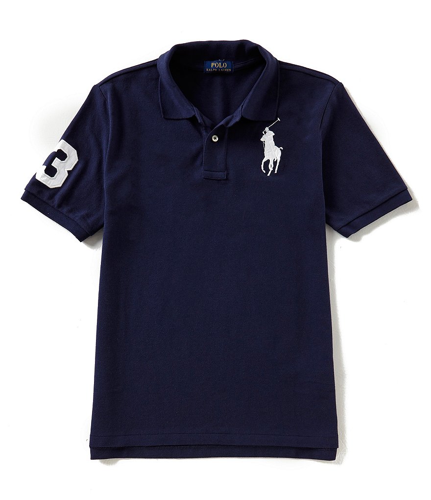 Polo Ralph Lauren Childrenswear Big Boys 8-20 Basic Mesh Big Pony Player Polo Shirt