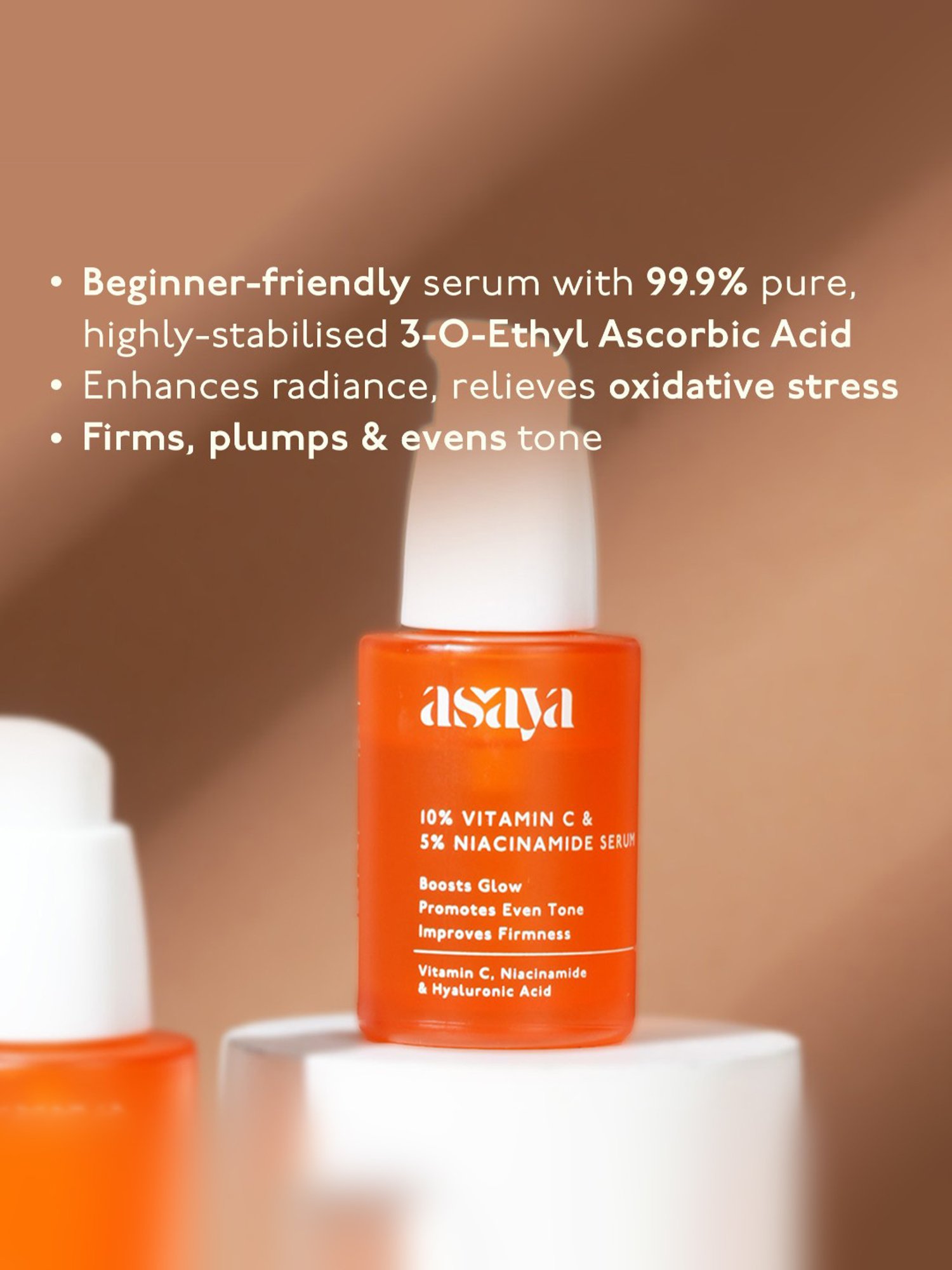 Asaya 10% Vitamin C & 5% Niacinamide Serum - 30 ml