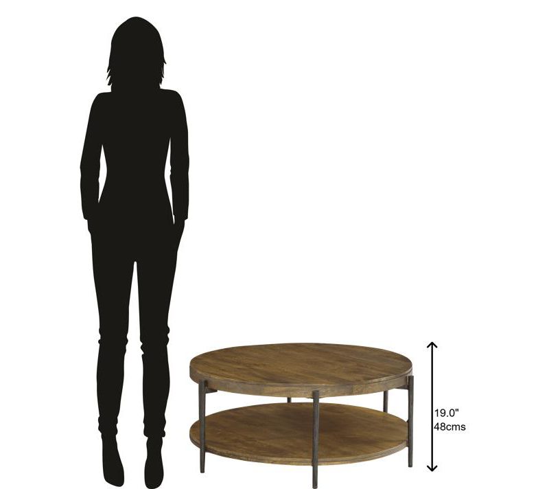 Hekman 23702 Hekman Round Coffee Table 2-3702 Bedford