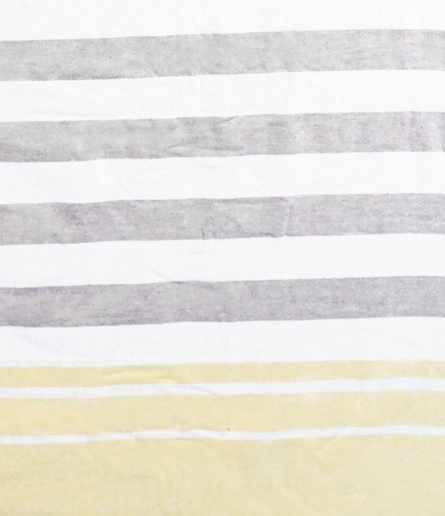 Vera Wang Stripe 2-Piece Beach Towel Set
