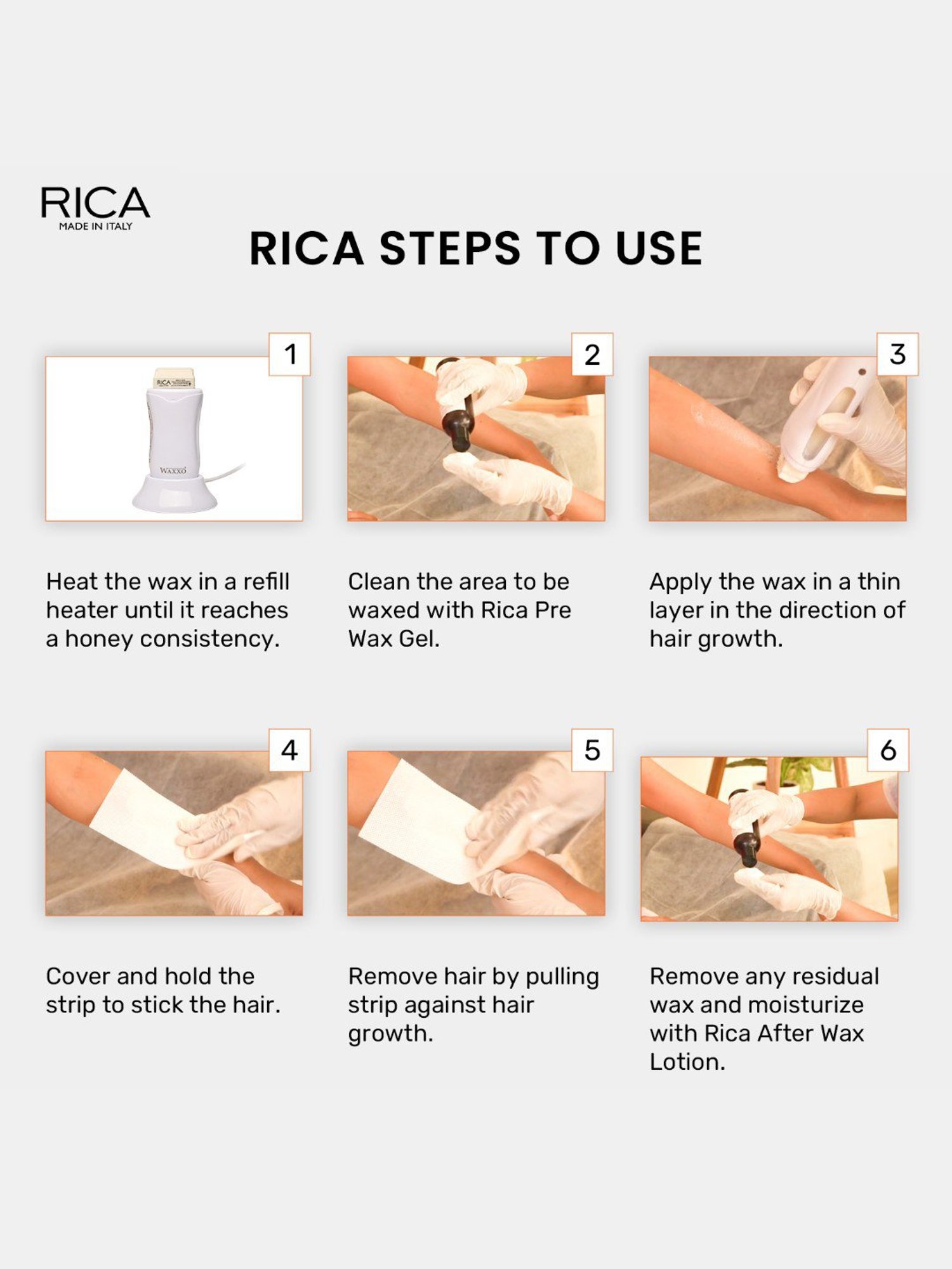 Rica Strawberry Wax Refill - 100 ml