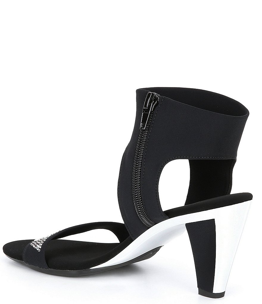 Onex Saphire Ankle Strap Rhinestone Dress Sandals