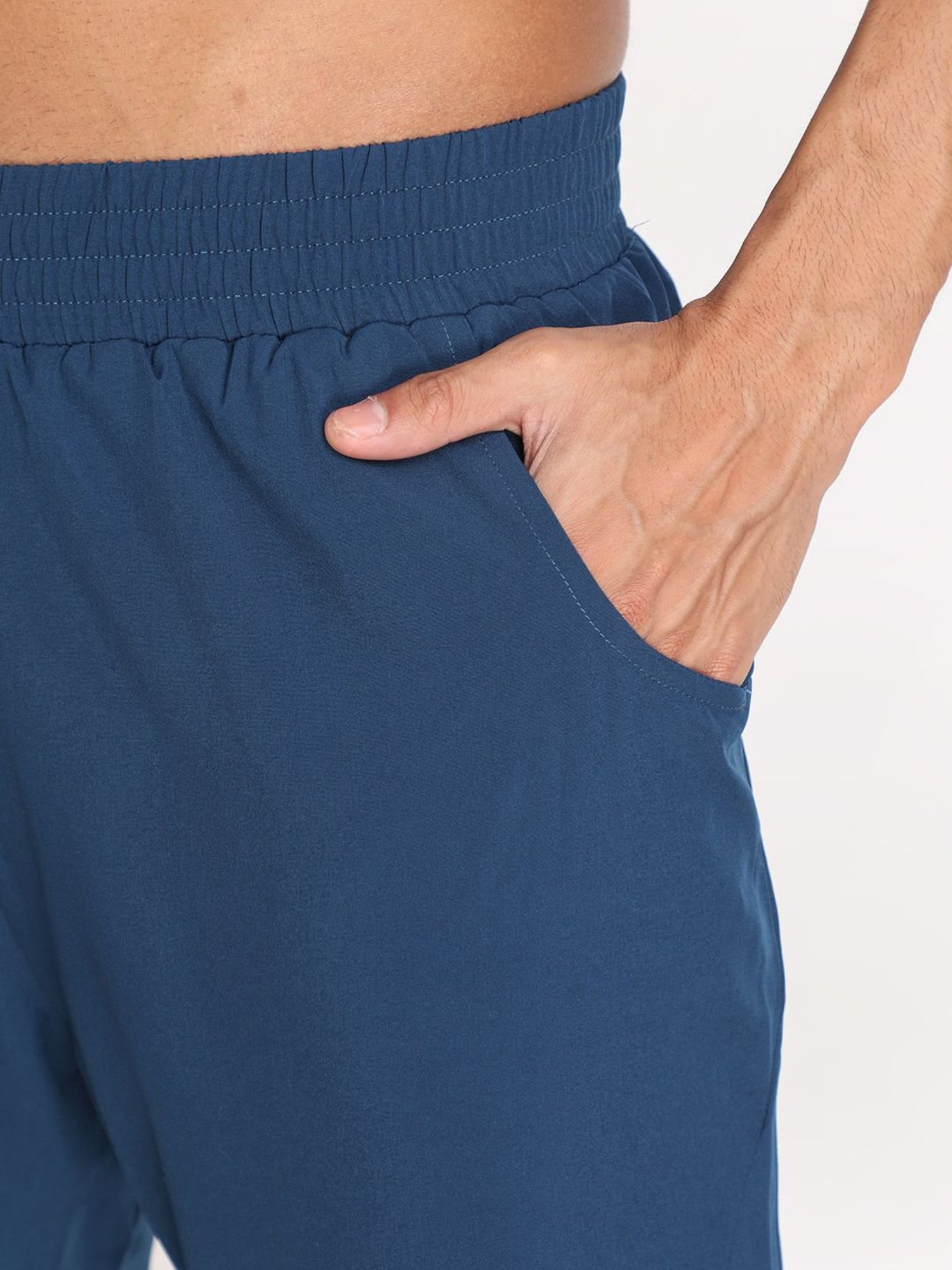 Chkokko Blue Regular Fit Shorts