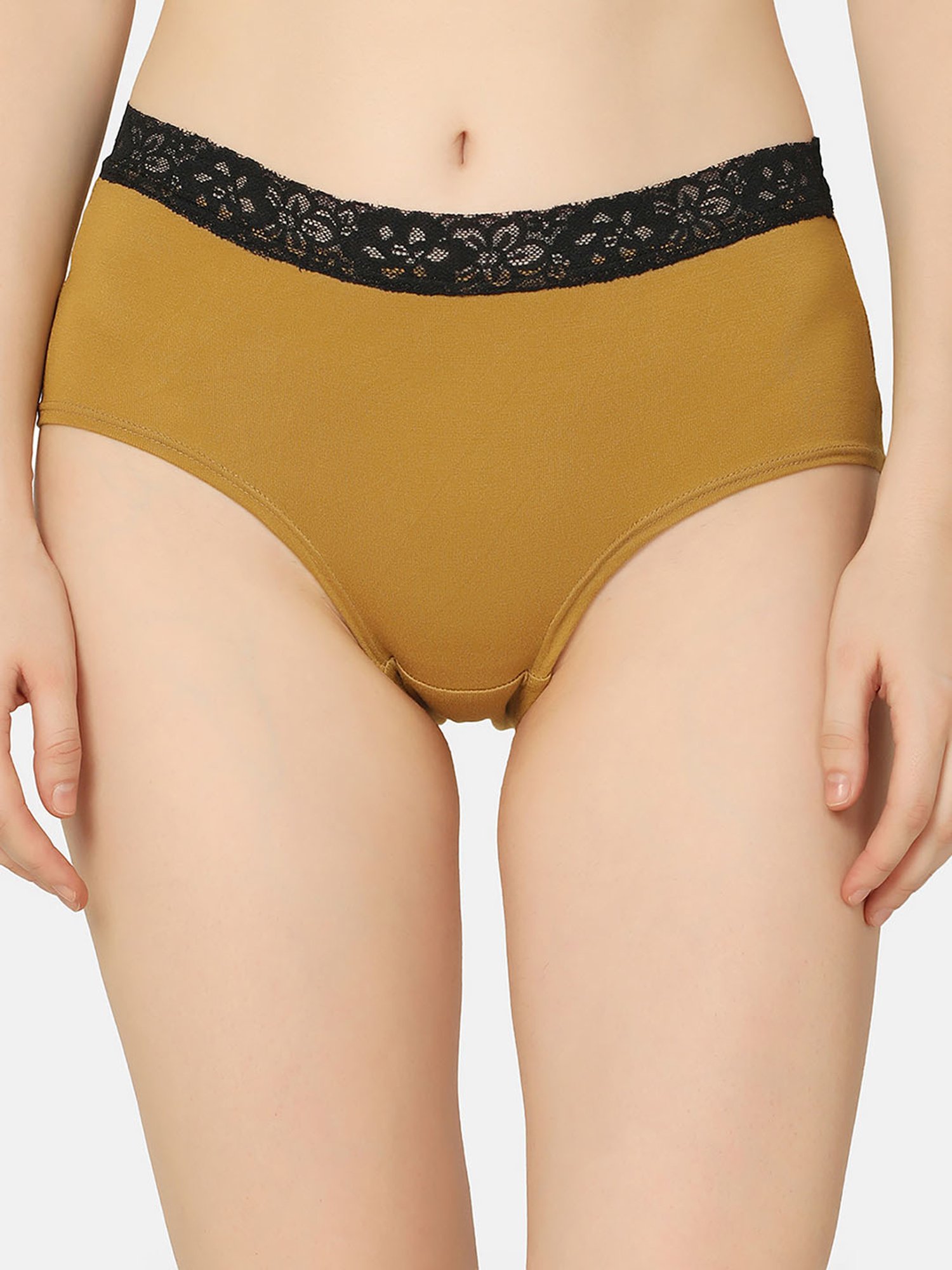 Da Intimo Mustard Hipster Panty