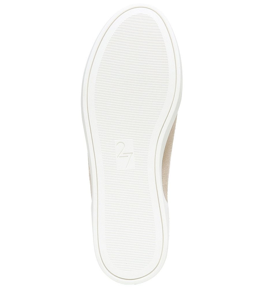 27 EDIT Naturalizer Valarie Snake Print Leather Lace-Up Sneakers